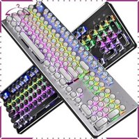 Bộ Keycap tròn pha lê Full 108 phím Máy đánh chữ cổ điển-