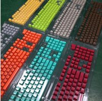 Bộ Keycap xuyên LED ABS nhiều màu 104 phím