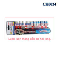 Bộ khẩu 12 chi tiết 1/2" K0024 C-MART
