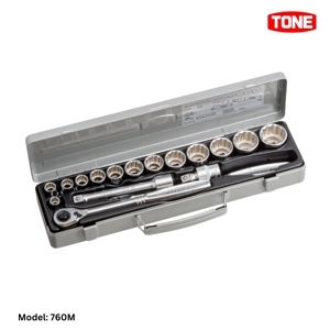 Bộ khẩu 1/2 inch 12 cạnh Tone 760M