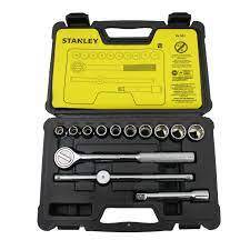 Bộ khẩu 14 chi tiết hệ mét Stanley 86-501