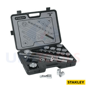 Bộ khẩu 3/4 inch 12 cạnh 19 chi tiết Stanley 89-101