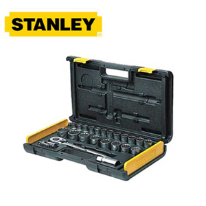 Bộ khẩu hệ inch Stanley 86-478 - 12 cạnh, 26 chi tiết