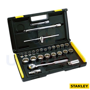 Bộ khẩu hệ inch Stanley 86-478 - 12 cạnh, 26 chi tiết