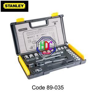 Bộ khẩu hệ mét Stanley 89-035 - 6 cạnh, 24 chi tiết