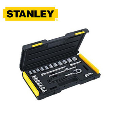 Bộ khẩu hệ mét Stanley 89-035 - 6 cạnh, 24 chi tiết