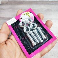 Bộ khâu ốc gác chân Ex 2010, Ex 135, Ex 150 chất liệu INOX CNC cực chuẩn