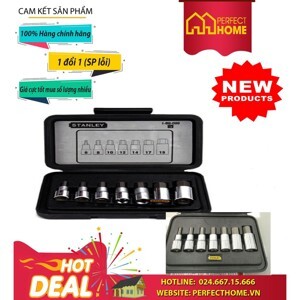 Bộ khẩu Stanley 89-099 - 1/2 inch 6 cạnh 7 chi tiết