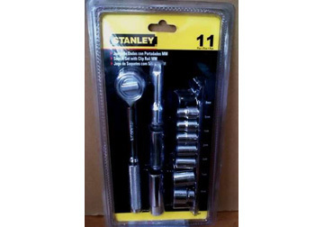 Bộ khẩu Stanley 95-107 - 6 cạnh 11 chi tiết