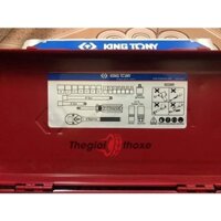 Bộ khẩu tay vặn Kingtony 5022MR - 20 Chi tiết - Bộ tuýp đa năng