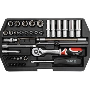 Bộ khẩu và cần xiết lực tổng hợp 42 chi tiết YT-14481