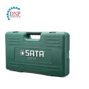 Bộ khay cờ lê tự động 2 đầu vòng miệng Sata 09925, 19 chi tiết
