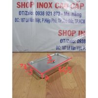 Bộ Khay Hộp Có Nắp INOX Cao Cấp SUS 304 - Mã: KH1/2-3217565NI3 -