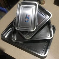 Bộ khay inox 4 kích cỡ