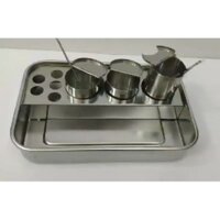 bộ khay inox y tế đa năng cao cấp