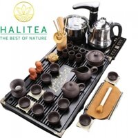 Bộ Khay Trà Điện Tự Động Pha Trà KungFu KT:53X33X05