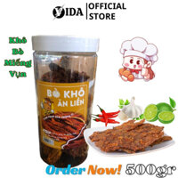 Bò Khô Miếng Hộp 270G, Thơm Ngon Ngọt Thịt, 100% Nguyên Liệu Từ Thịt Bò Tươi Thế Giới Ăn Vặt SP41232238