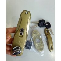 Bộ khoá cửa lùa nhôm hệ loại xịn, khóa cửa nhôm cửa trượt