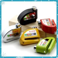 Bộ Khóa Đĩa Khóa Phanh Xe Chống Trộm Có Báo Động, Ổ Khóa Xe Đạp Xe Máy, Khóa Xe Còi Hú Chống Nước Chống Cắt