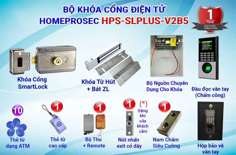 Bộ khóa HPS-SLPLUS-V2B5