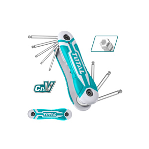 Bộ khóa lục giác dạng xếp Total THT1061836