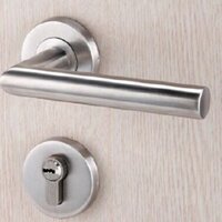 BỘ KHÓA TAY GẠT CỬA GỖ INOX 201