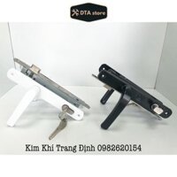 Bộ khóa tay gạt lắp cửa nhôm 4400-cửa nhựa-cửa sắt hộp