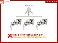 BỘ KHÓA TRÒN CHÌA CHỦ HAFELE 489.93.252