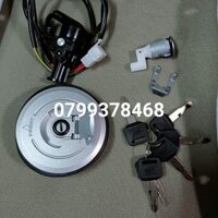 BỘ KHOÁ TRUOC SAU + NẮP KHOÁ XĂNG LS125- LS110