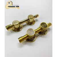 Bộ khóa truỳ đồng thau cửa gỗ, sắt, chuỳ đồng chốt cửa bức bàn, then cài cửa bằng đồng nhà thờ, nhà cổ
