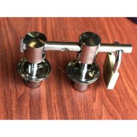 Bộ khóa trùy, then chùy, then cài cửa, khóa chùy thép mạ kẽm phi 34mm - Khoá Hoàng Yến