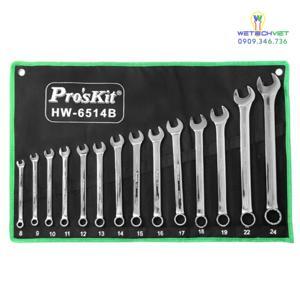 Bộ khóa vặn 2 đầu Pro'skit HW-6514B