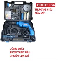 Bộ khoan cắt cưa cao cấp Perfect PF-ID179 Tặng Sung Bắn Keo