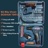 Bộ Khoan Pin BOSHUN - TSR12 dùng PIN - Kèm 2 quả PIN 36000MHA