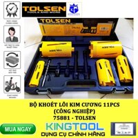 BỘ KHOÉT LÕI KIM CƯƠNG 11PCS (CÔNG NGHIỆP) 75881 - HÀNG CHÍNH HÃNG