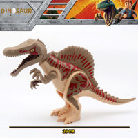 Bộ khối xây dựng khủng long cỡ lớn kỷ Jura – Chứa Brachiosaurus, Therizinosaur, Giganotosaurus, Tyrannosaurus, Velociraptor, Spinosaurus và Baryonyx Collectibles