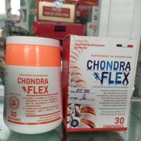 BỔ KHỚP CHONDRA FLEX của Pháp chứa GLUCOSAMIN, Sụn vi cá mập lọ 30 viên