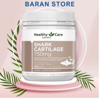 Bổ Khớp Sụn Vi Cá Mập Healthy Care Shark Cartilage 200 Viên - Baran Store