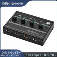 Bộ Khuếch Đại Âm Thanh Tai Nghe 4 Kênh Amp-14 Với Đầu Vào RCA / 6.35mm / 3.5mm