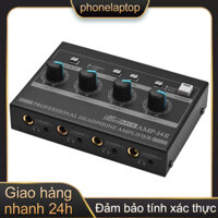 Bộ Khuếch Đại Âm Thanh Tai Nghe Amp-14 4 Kênh Kèm RCA / 6.35mm / 3.5mm