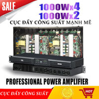 Bộ khuếch đại đẩy công suất cao 1000W mỗi kênh cho nhà hát, sự kiện