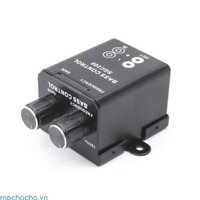 Bộ khuếch đại điều chỉnh ô tô mocho Loa siêu trầm Bass Bộ điều khiển cân bằng âm thanh nổi 4 RCA