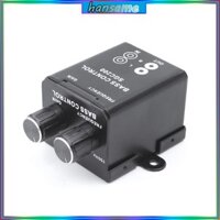 Bộ khuếch đại điều chỉnh ô tô HAN Loa siêu trầm Bass Bộ điều khiển cân bằng âm thanh nổi 4 RCA