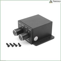 Bộ khuếch đại điều chỉnh ô tô YAA Loa siêu trầm Bass Bộ điều khiển cân bằng âm thanh nổi 4 RCA