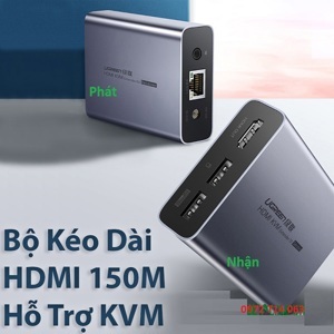 Bộ khuếch đại HDMI 150m có KVM Ugreen 70438