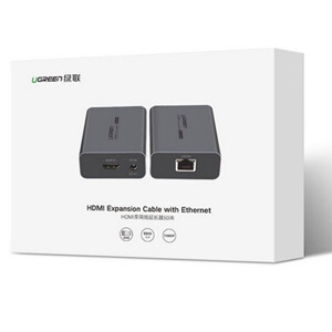 Bộ khuếch đại HDMI 70m qua cáp mạng Ugreen 20519