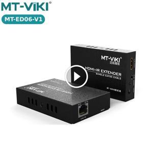 Bộ khuếch đại tín hiệu HDMI 100-120m - HDMI Extender MT-ED06. Nối dài cáp HDMI qua đường dây mạng