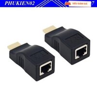 Bộ khuếch đại tín hiệu HDMI Extender 30M Ethernet CAT5e,6 Mạng Hỗ Trợ HDCP
