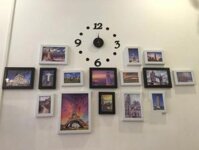 Bộ Khung Ảnh Đồng Hồ Kỳ Quan Thế Giới