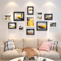 Bộ khung ảnh treo tường 11 khung KA1105m2 Khung ảnh giá rẻ Bảo hành gãy vỡ